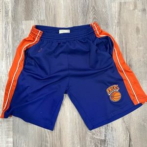 NBA New York Knicks Team Shorts Athletic Throwback
